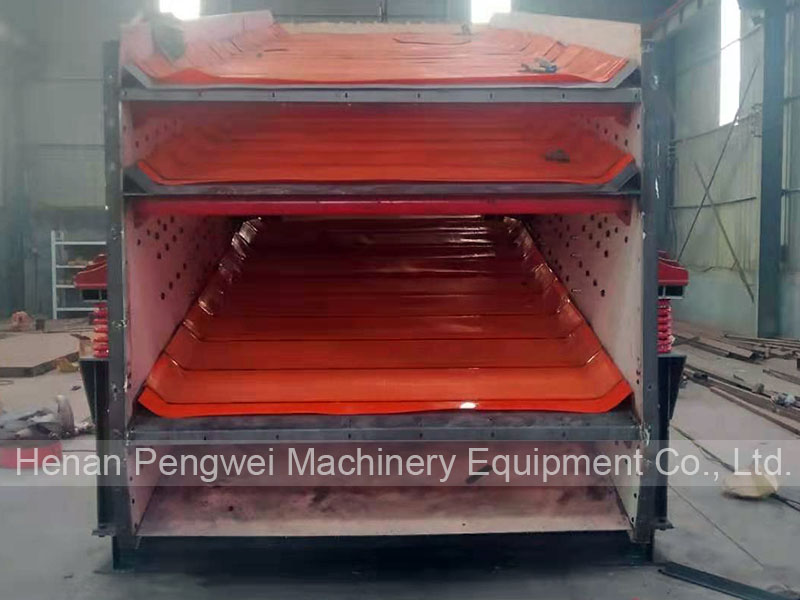 聚氨酯振动筛筛板适合使用高压水枪冲洗吗？