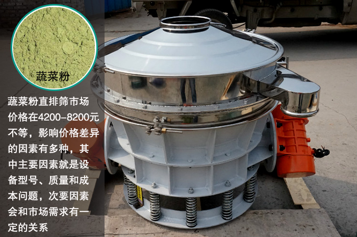 蔬菜粉选用直排筛好吗！价格怎么样！