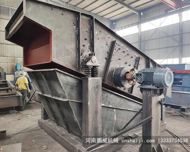 圆振筛激振力同样可以通过调整激振器甩块