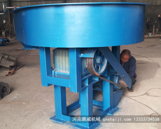 中、细粒度的物料常用圆盘式给料机均匀喂料