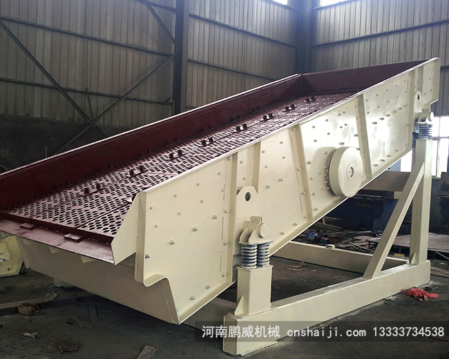 干混砂灰专用筛使用的是什么形式的振动筛，多少钱？