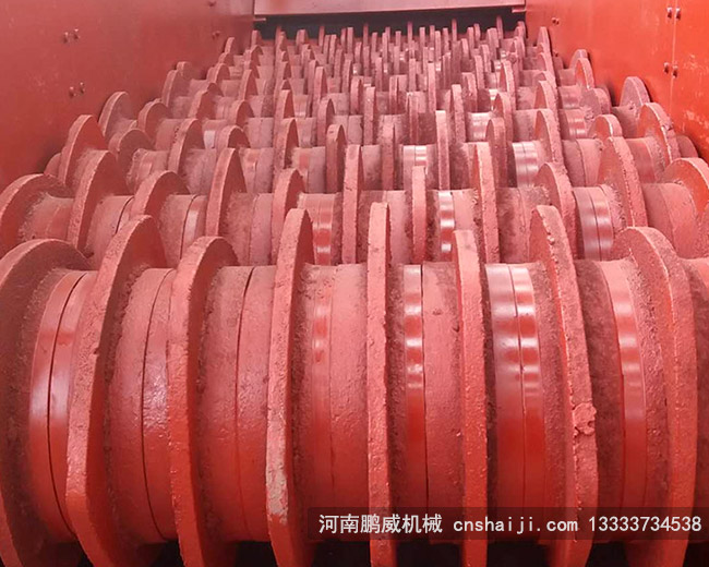 垃圾碟盘滚轴筛