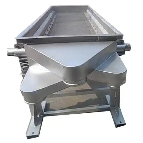 不锈钢直线筛在环保行业的应用