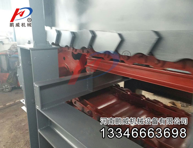 倾斜型爬坡链板输送机和倾角提升板式喂料机